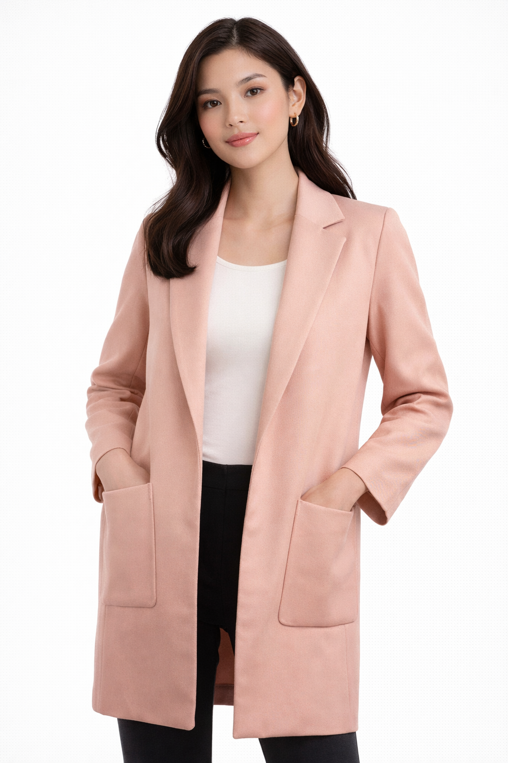 Zara Blush Pink Coat / Size XS