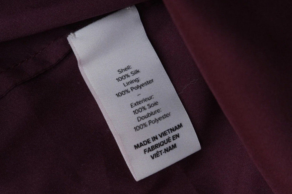 Cinq à Sept Silk Floral Mini Dress | Burgundy | Size Medium
