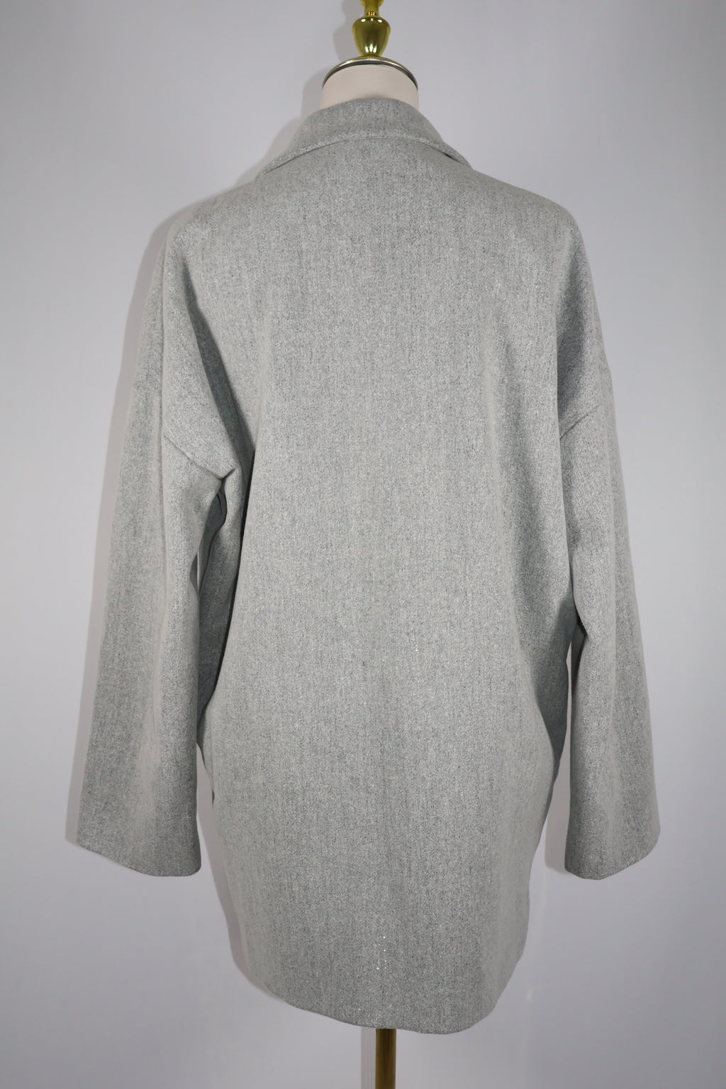 Light Grey Tailored Blazer-Jacket / Size M