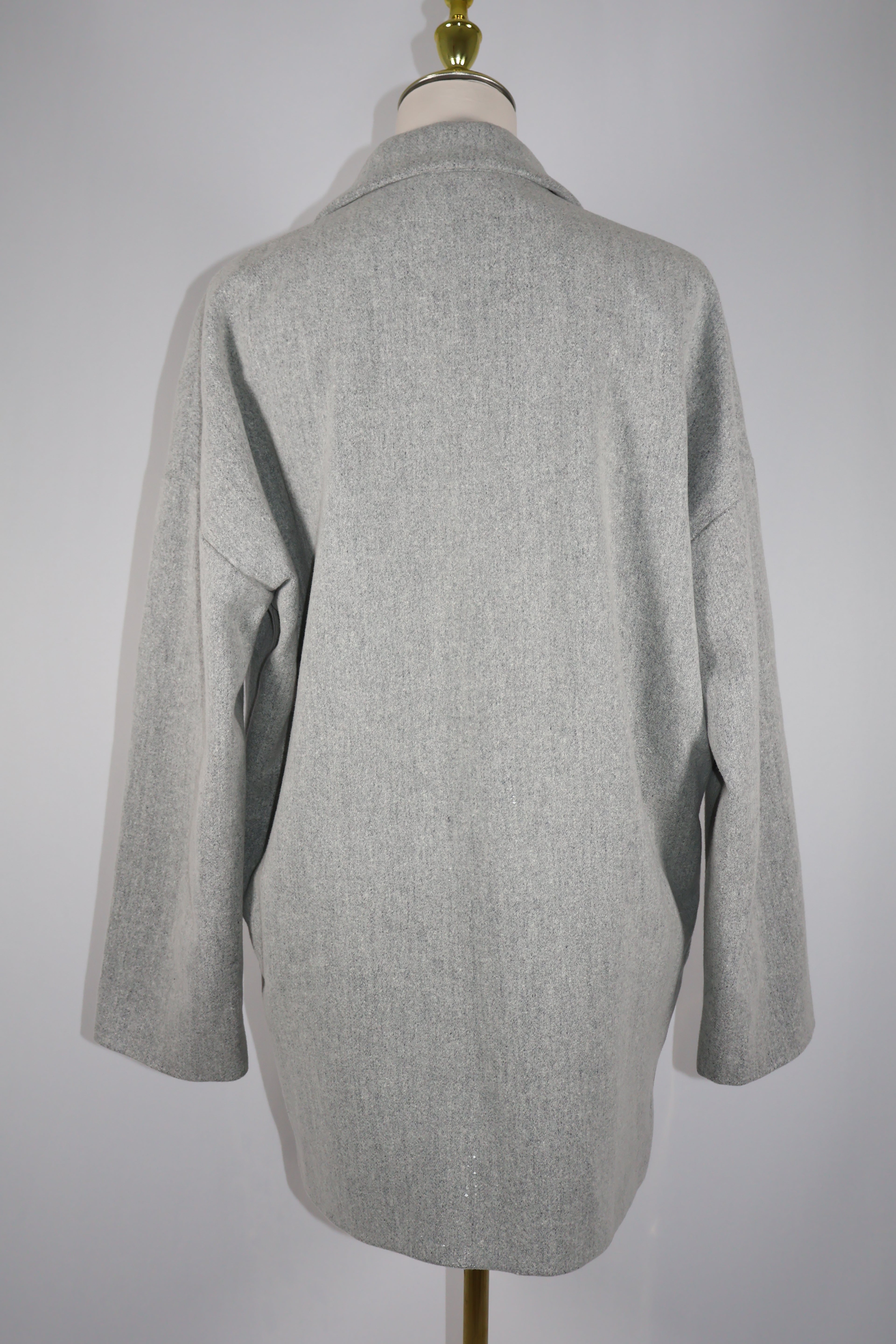 Light Grey Tailored Blazer-Jacket / Size M