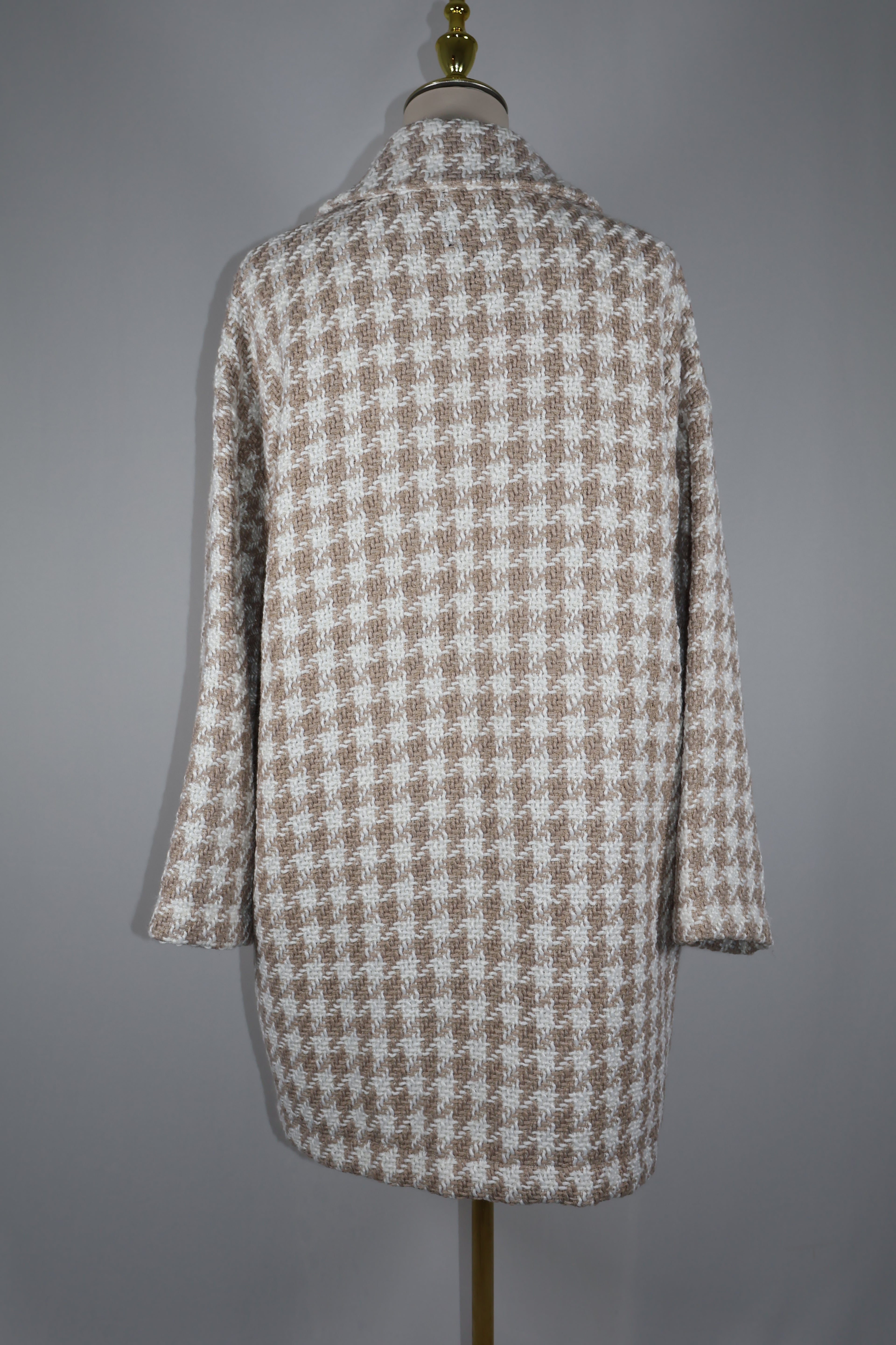 Forever 21 Houndstooth Coat  / Size M