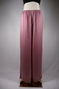 Vince Dusty Rose Satin Wide Leg Pants | Size M