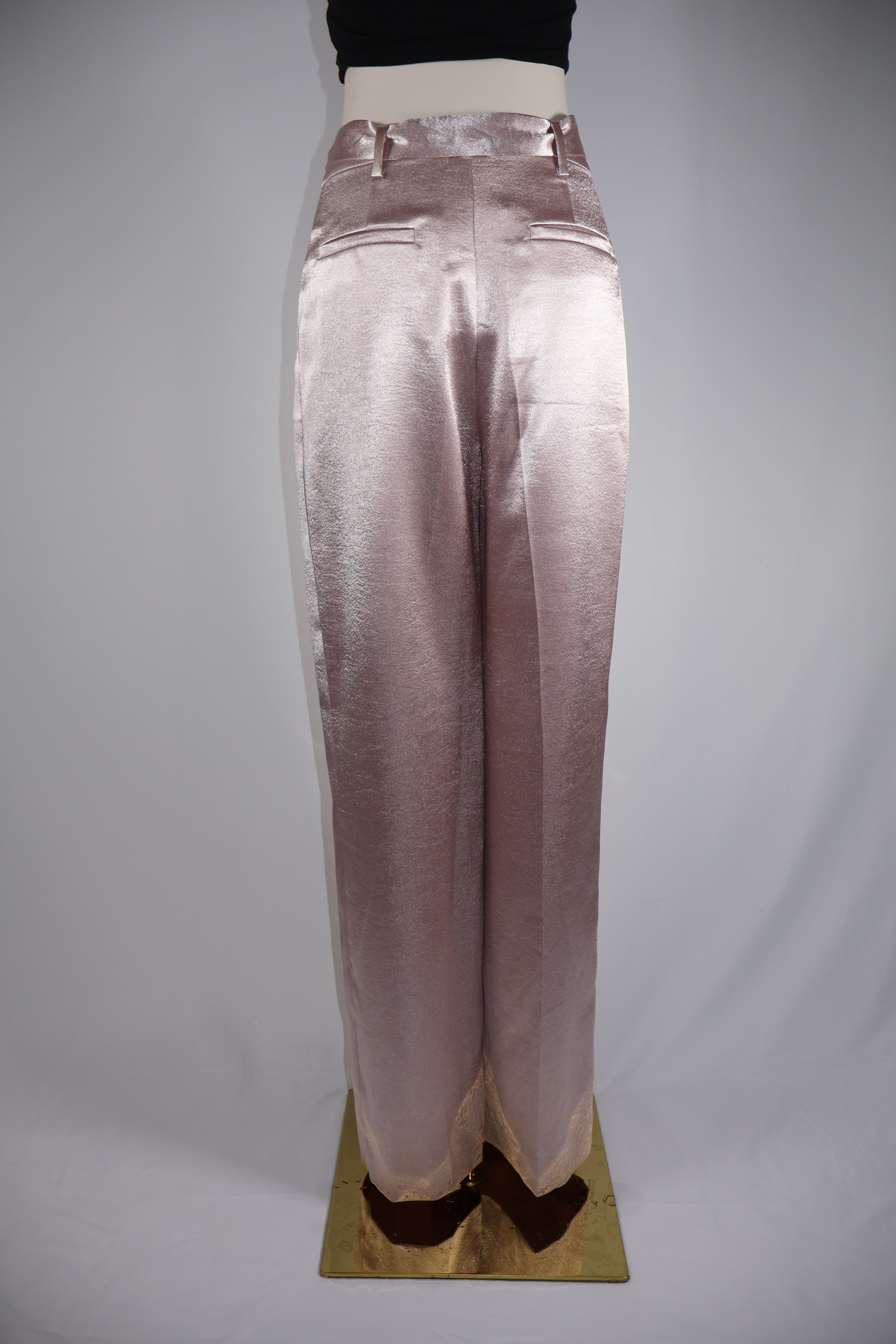 Equipment Femme Satin Wide Leg Pants / Size 6