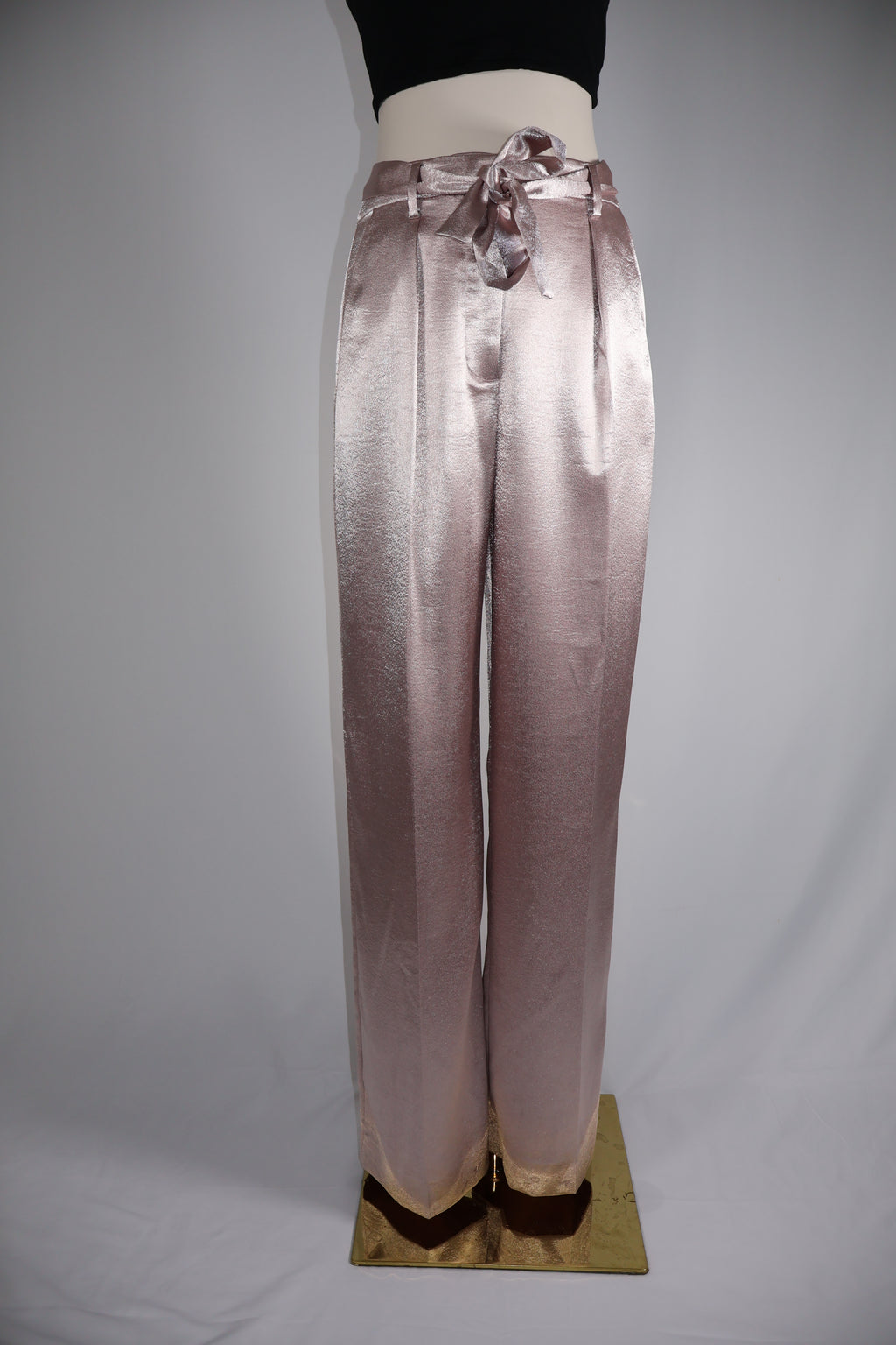 Equipment Femme Satin Wide Leg Pants / Size 6