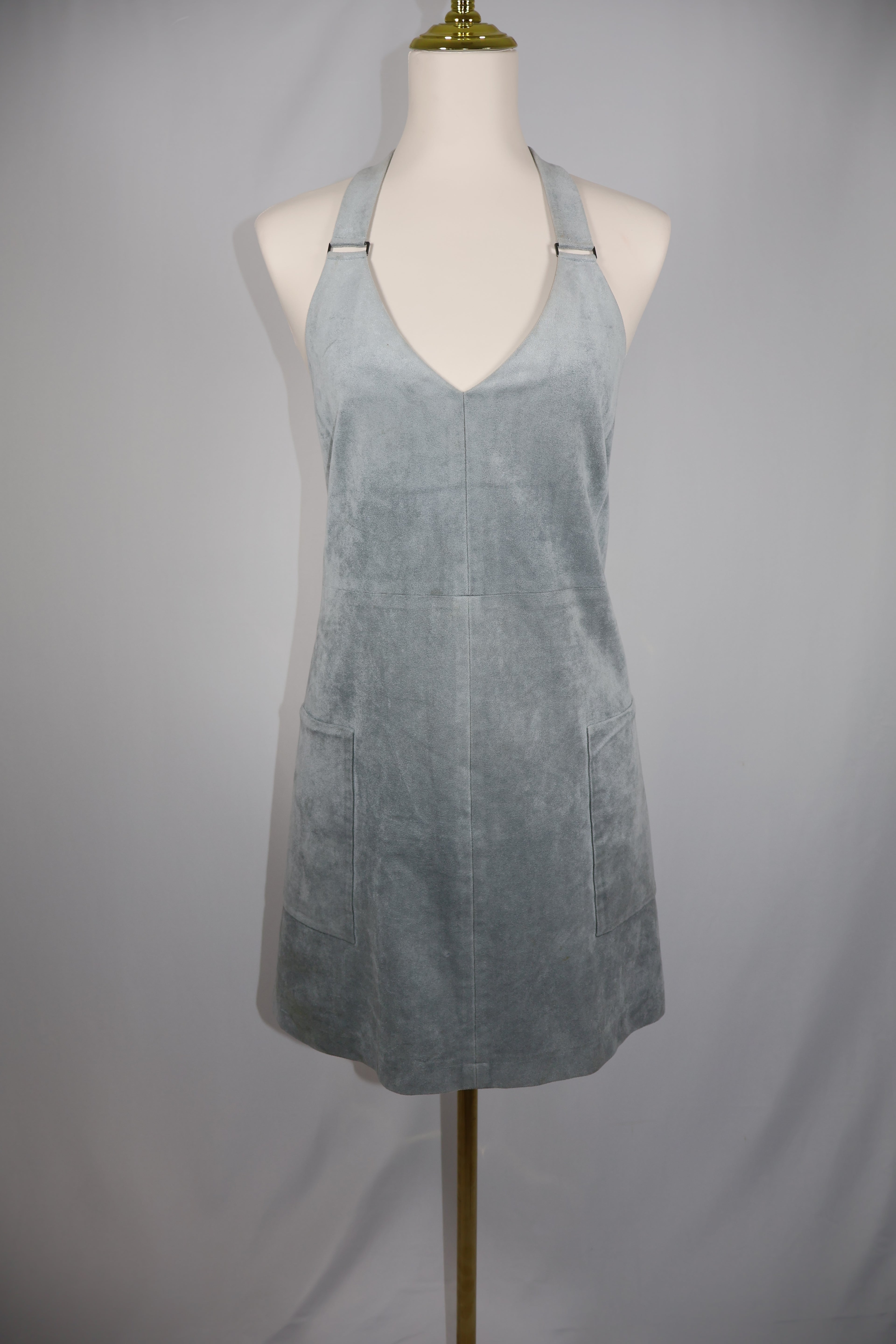 BCBG Max Azria Faux Suede Minidress / Size M