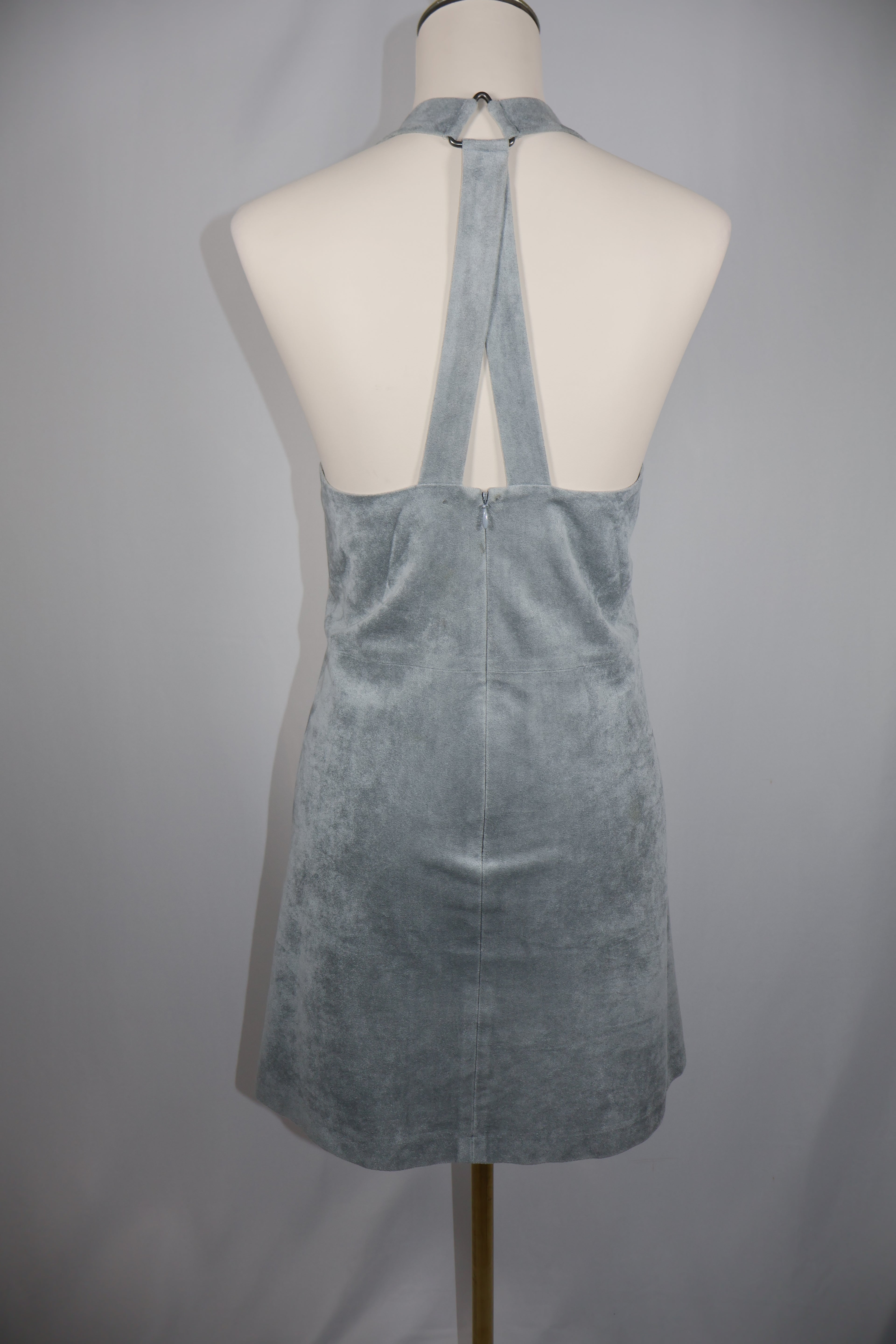 BCBG Max Azria Faux Suede Minidress / Size M