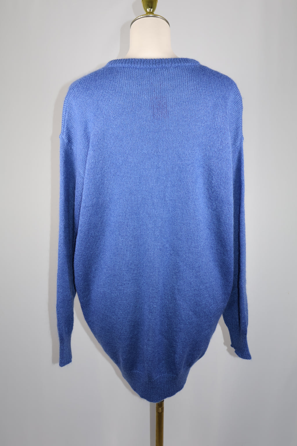 Max Mara Mohair Blend Crew Neck Sweater / Size XL