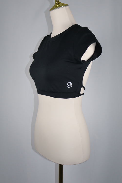 Bombshell Sportswear Open Back Tee NWT | Size M