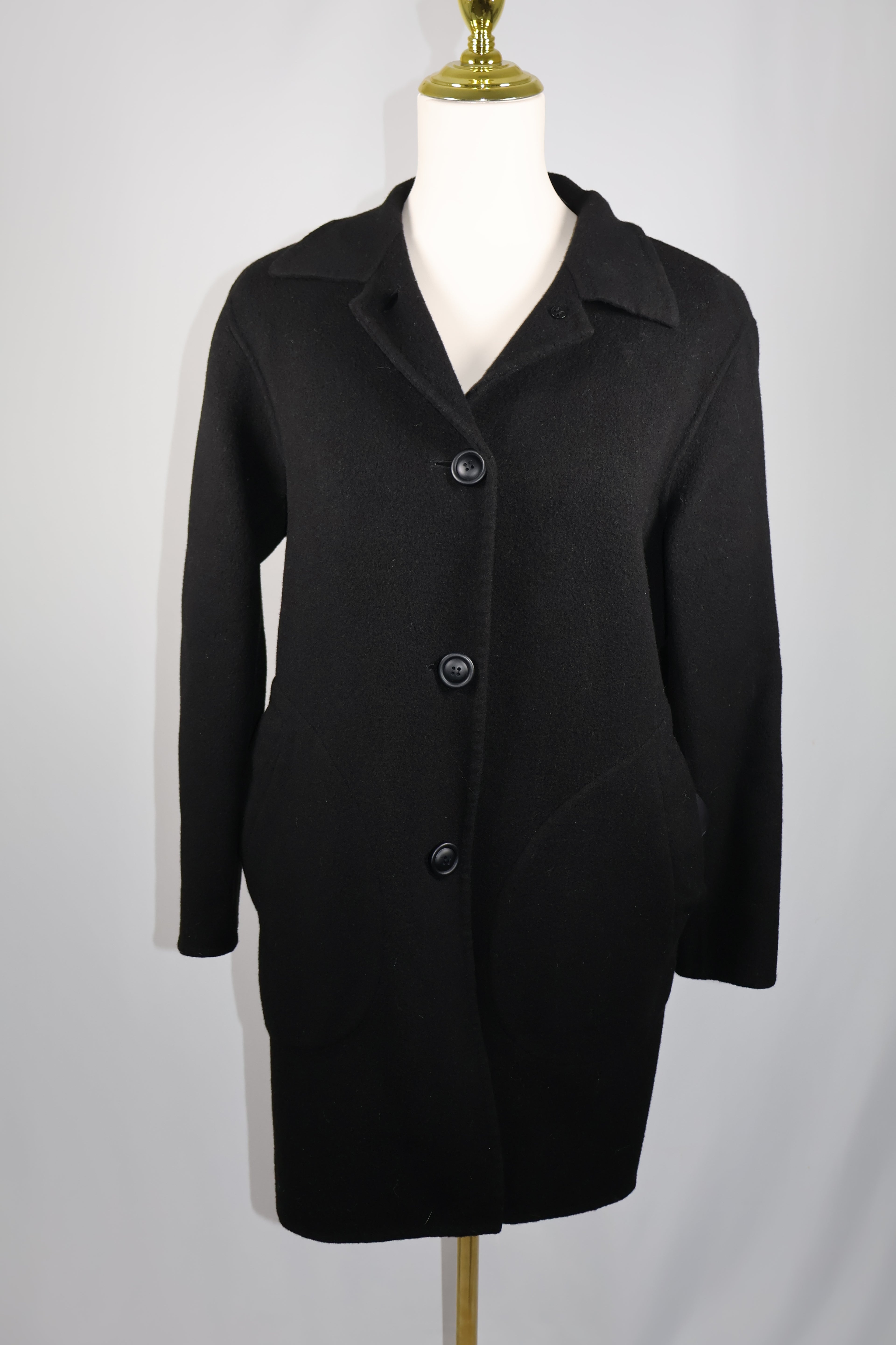 Coach Double Faced Wool Coat / Size 8
