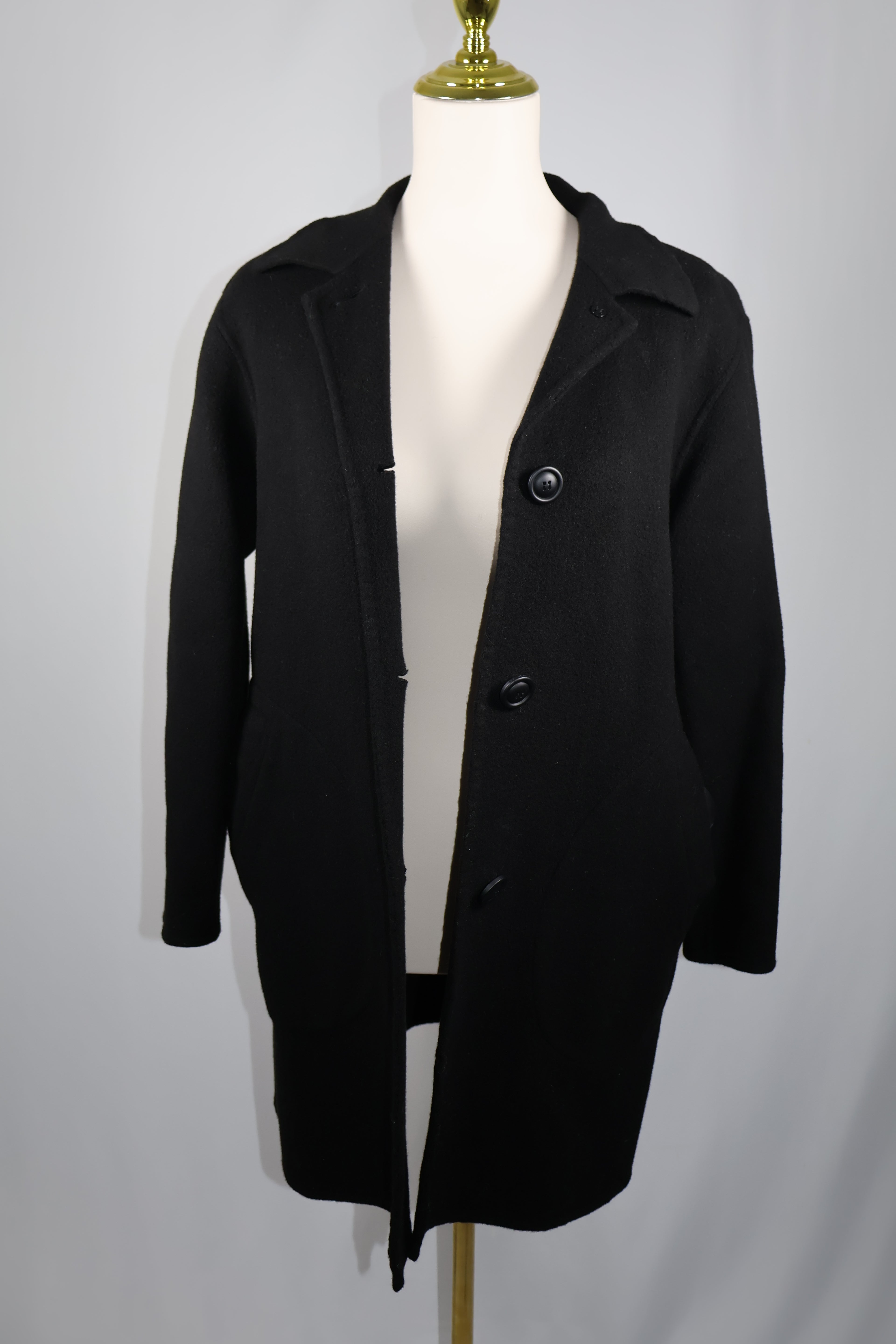 Coach Double Faced Wool Coat / Size 8