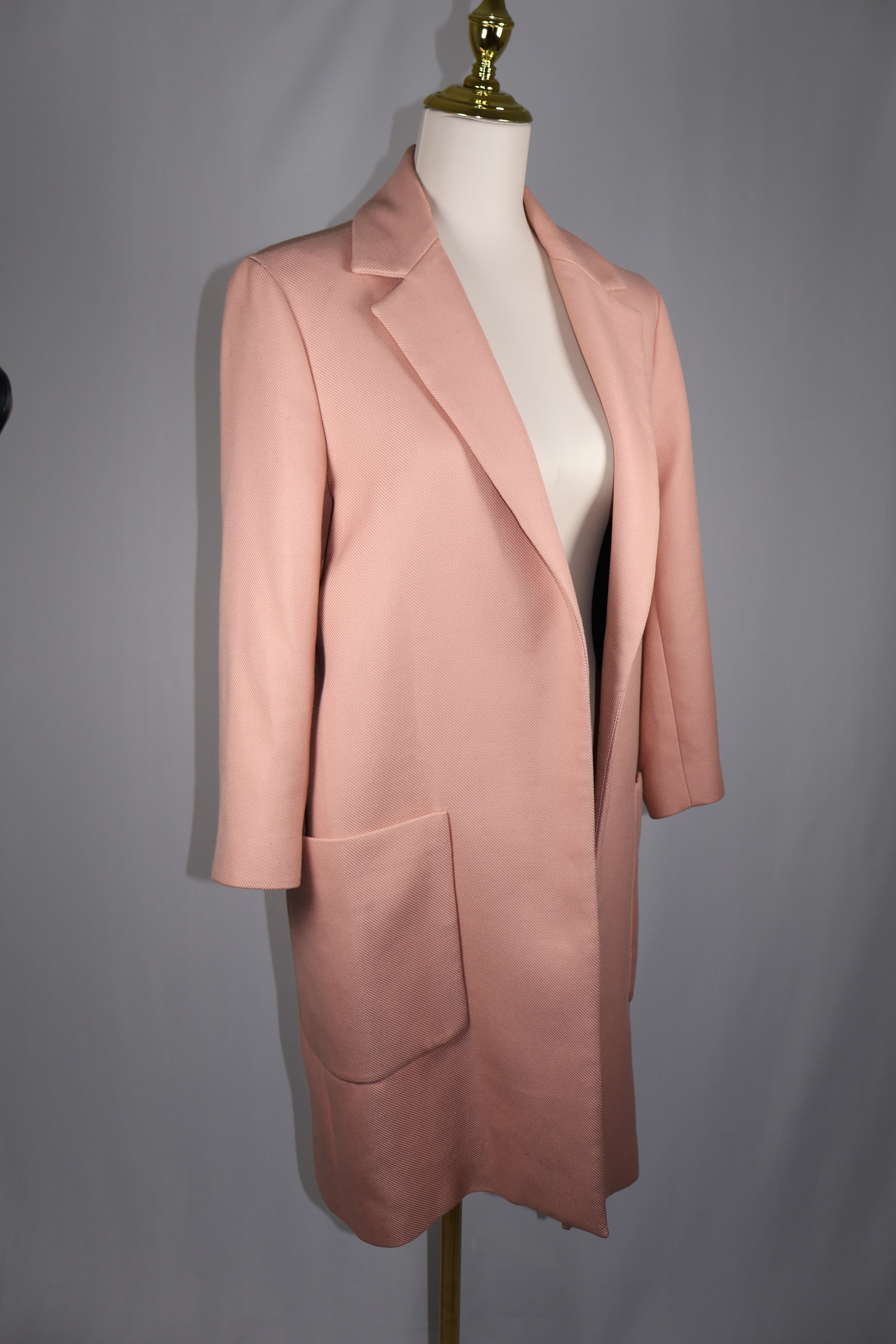 Zara Blush Pink Coat / Size XS