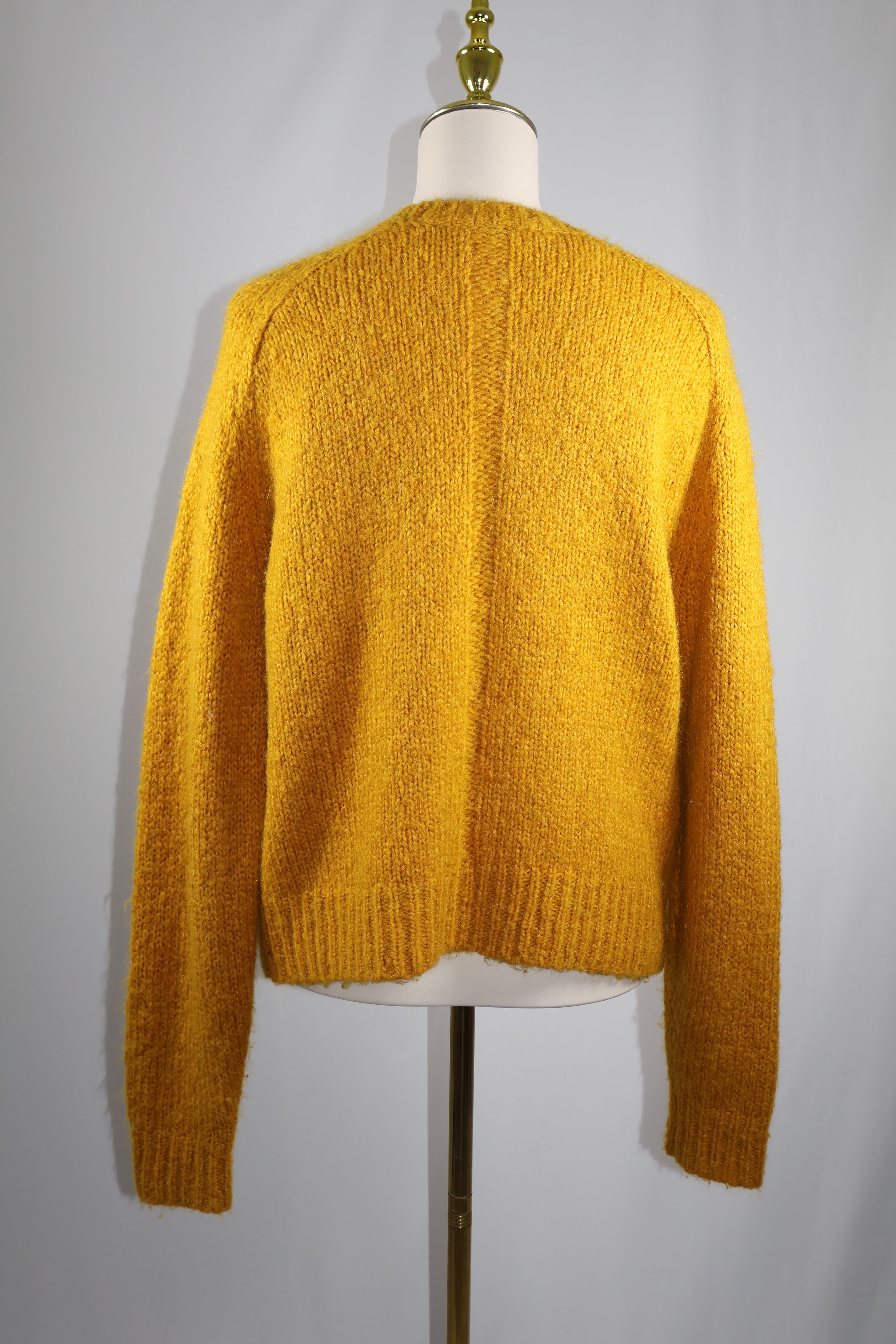 Babaton Yellow Knit Crewneck / Size M