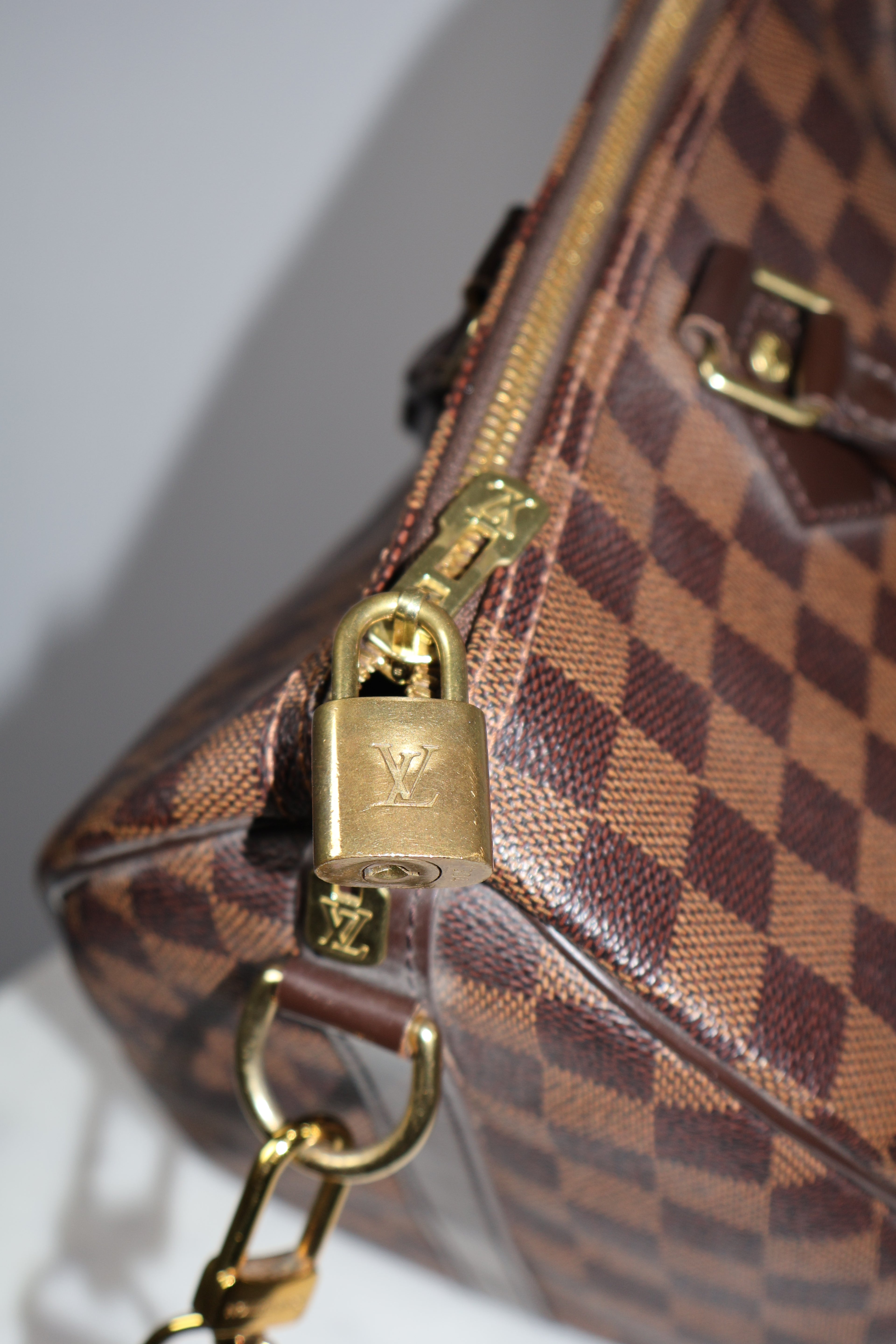 Louis Vuitton Damier Ebene Speedy Bandouliere 35