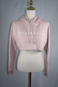 Ryderwear Cropped Blush Pink Hoodie | Size XS