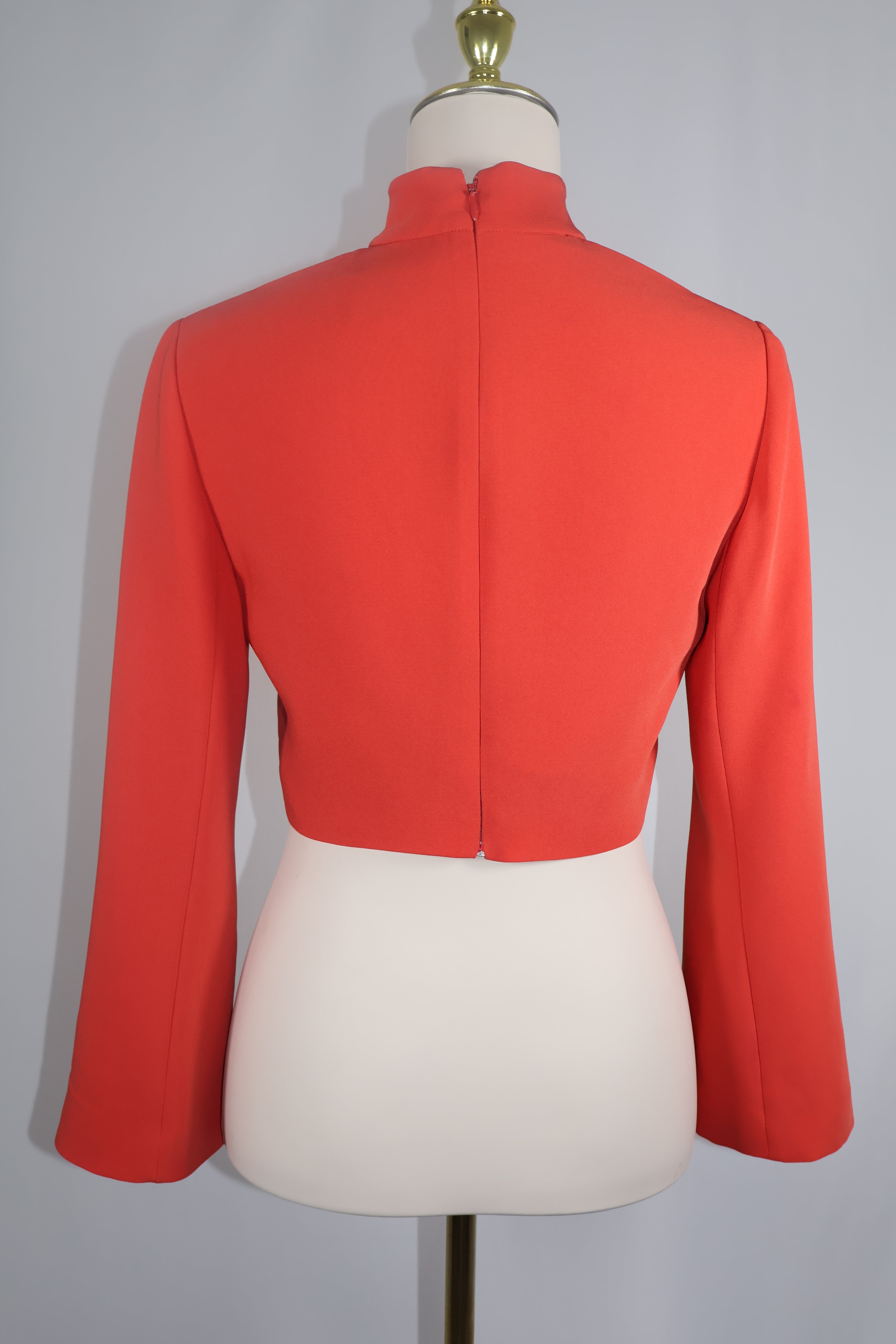 Cinq a Sept Amara Choker Crop Top / Size 4