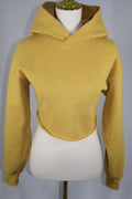 Aritzia Tna Perfect Crop Hoodie in Cairo Gold / Size S