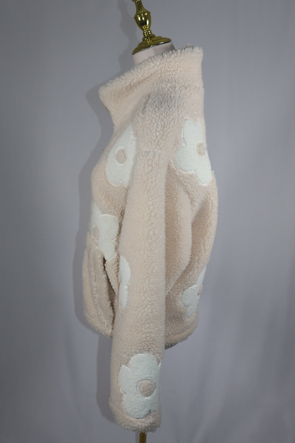 Mark Edwards Studio Floral Sherpa Jacket | Size S