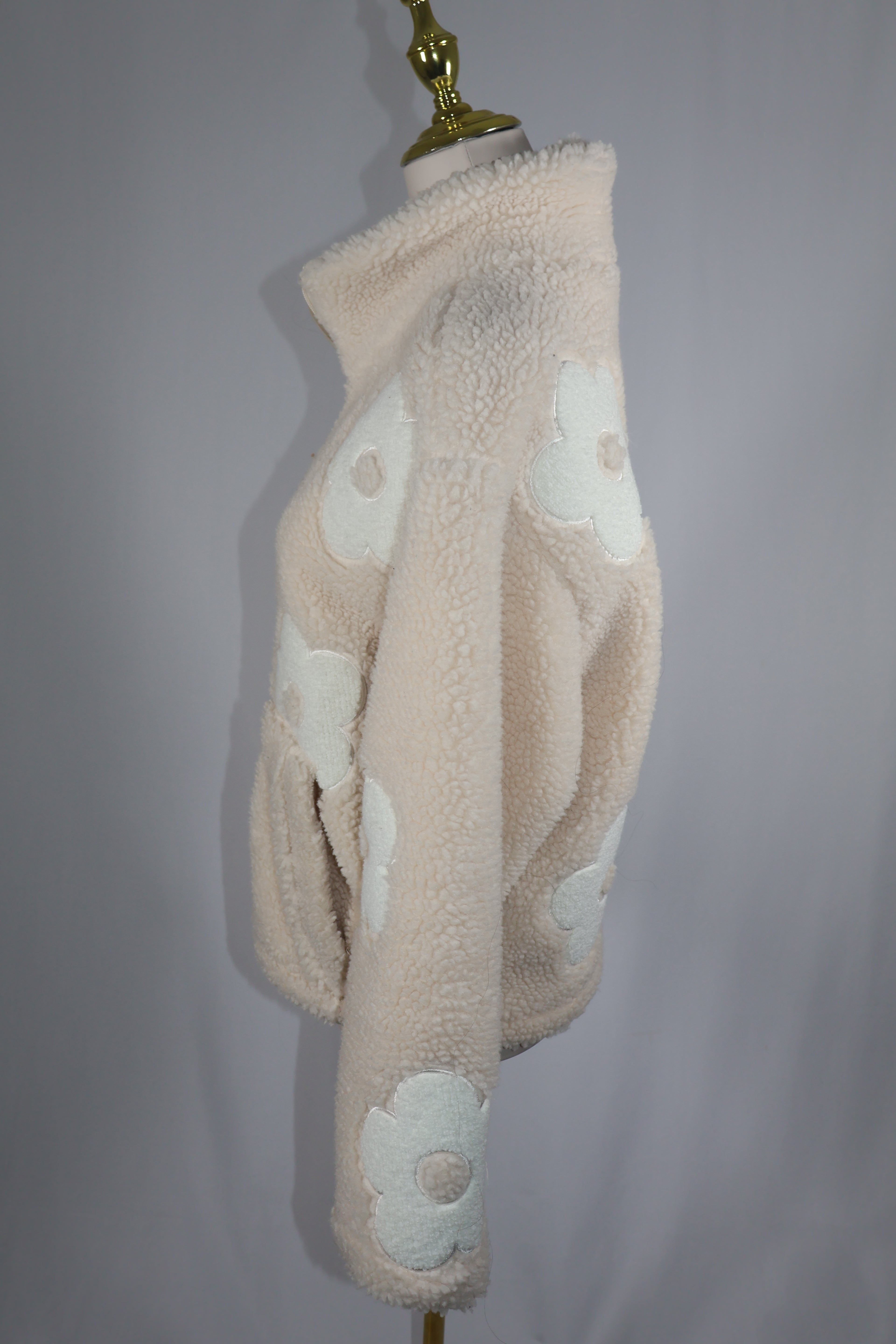 Mark Edwards Studio Floral Sherpa Jacket | Size S