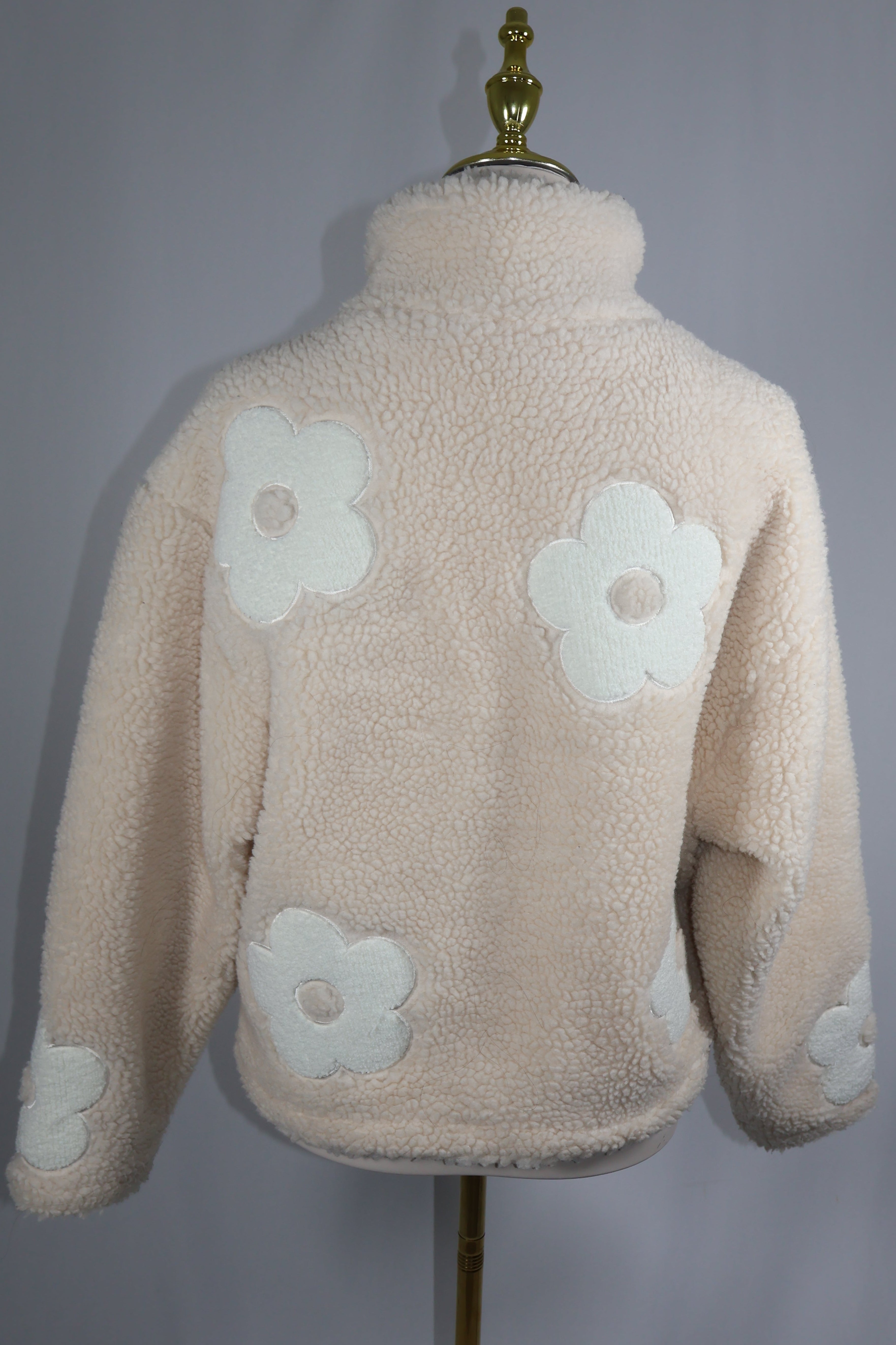 Mark Edwards Studio Floral Sherpa Jacket | Size S