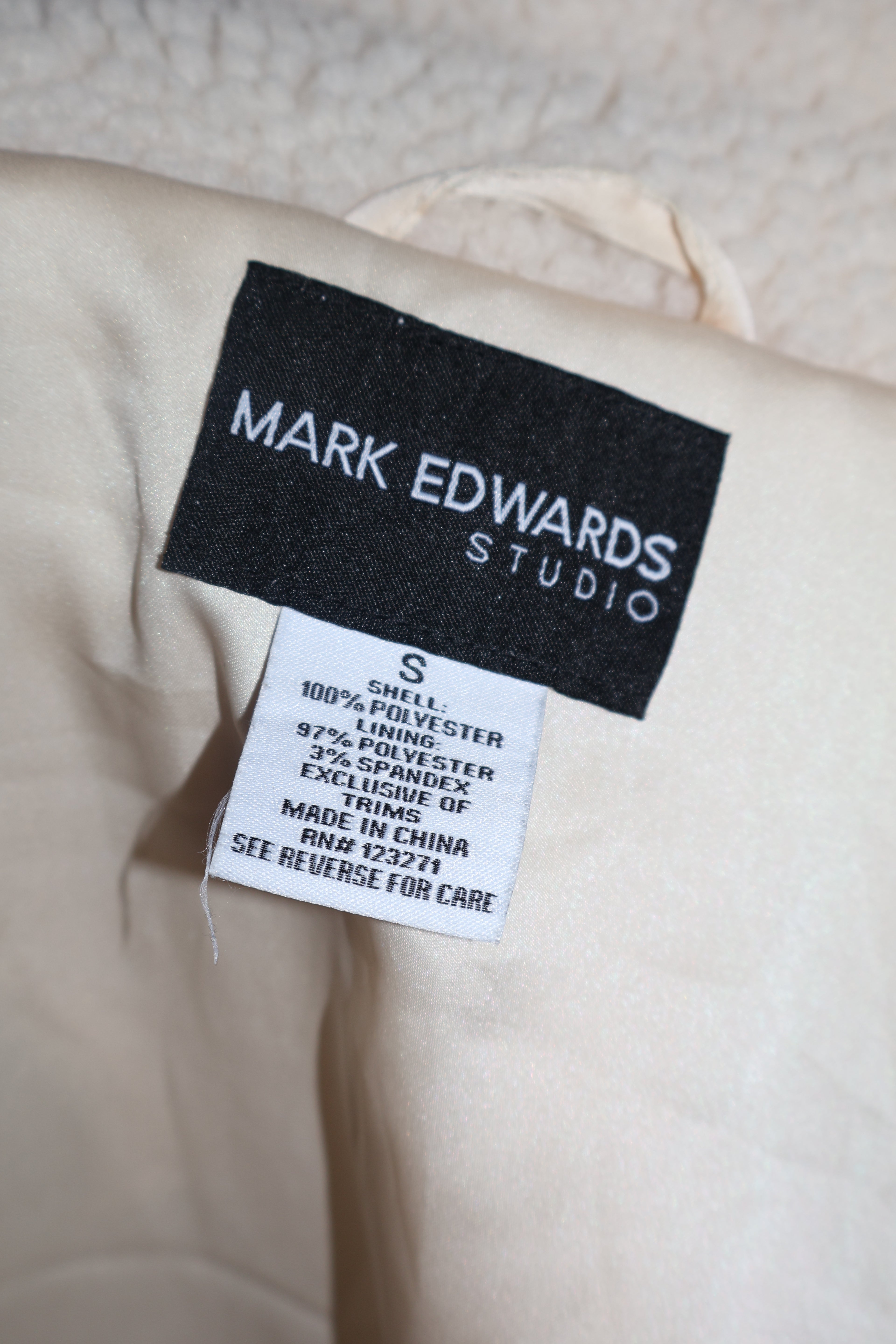 Mark Edwards Studio Floral Sherpa Jacket | Size S