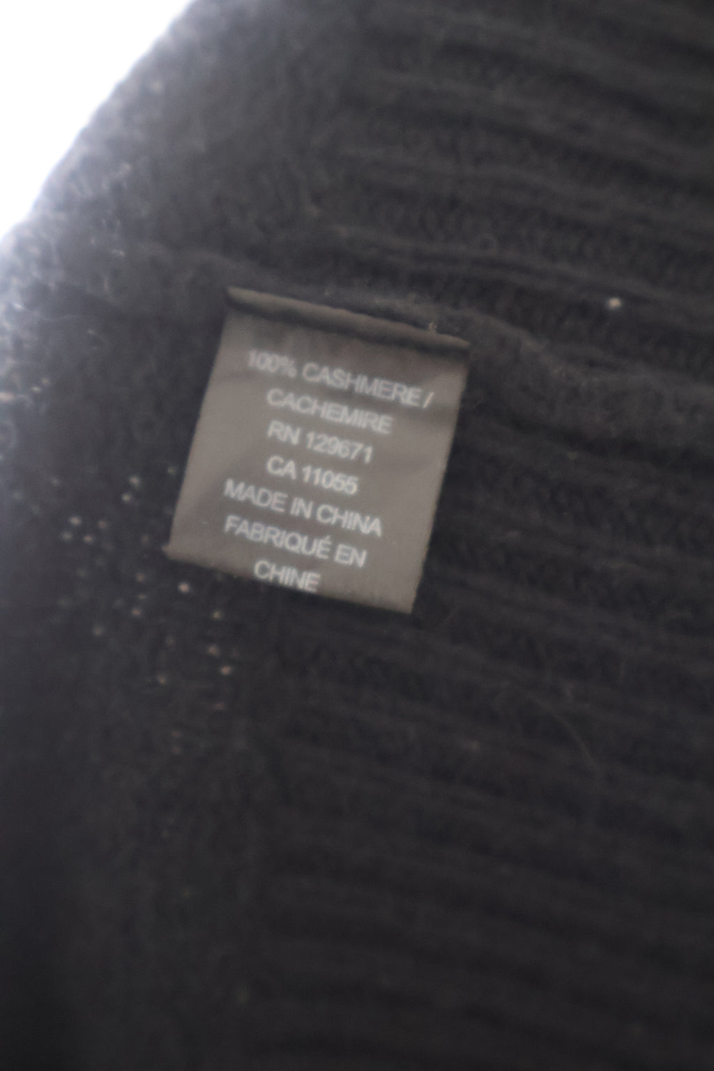 Skull Cashmere Turtleneck Knit Sweater / Size L