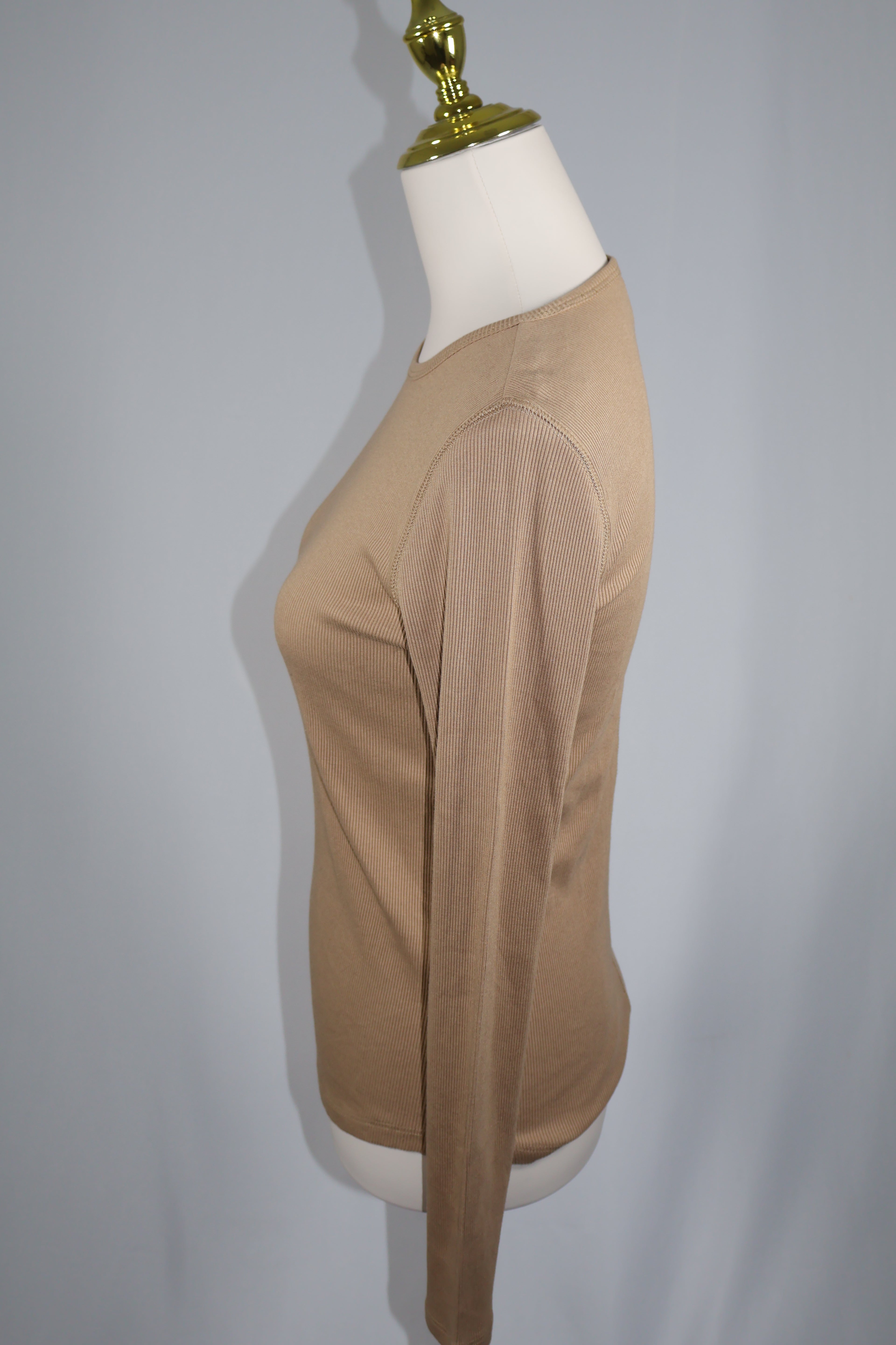 Magaschoni Light Brown Soft Top / Size S