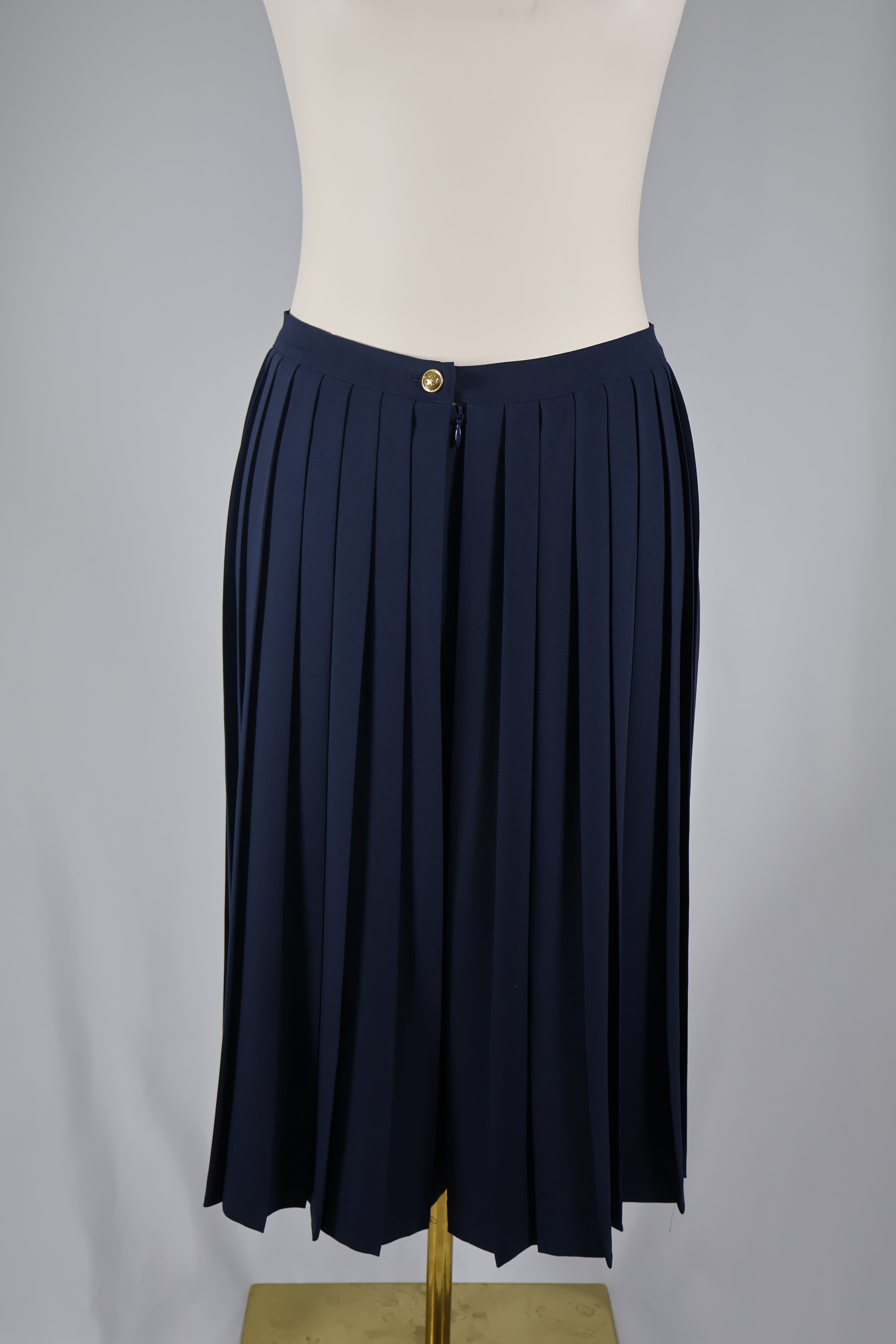 Tory Burch Faye Pleated Culottes Knee Length / Size 6