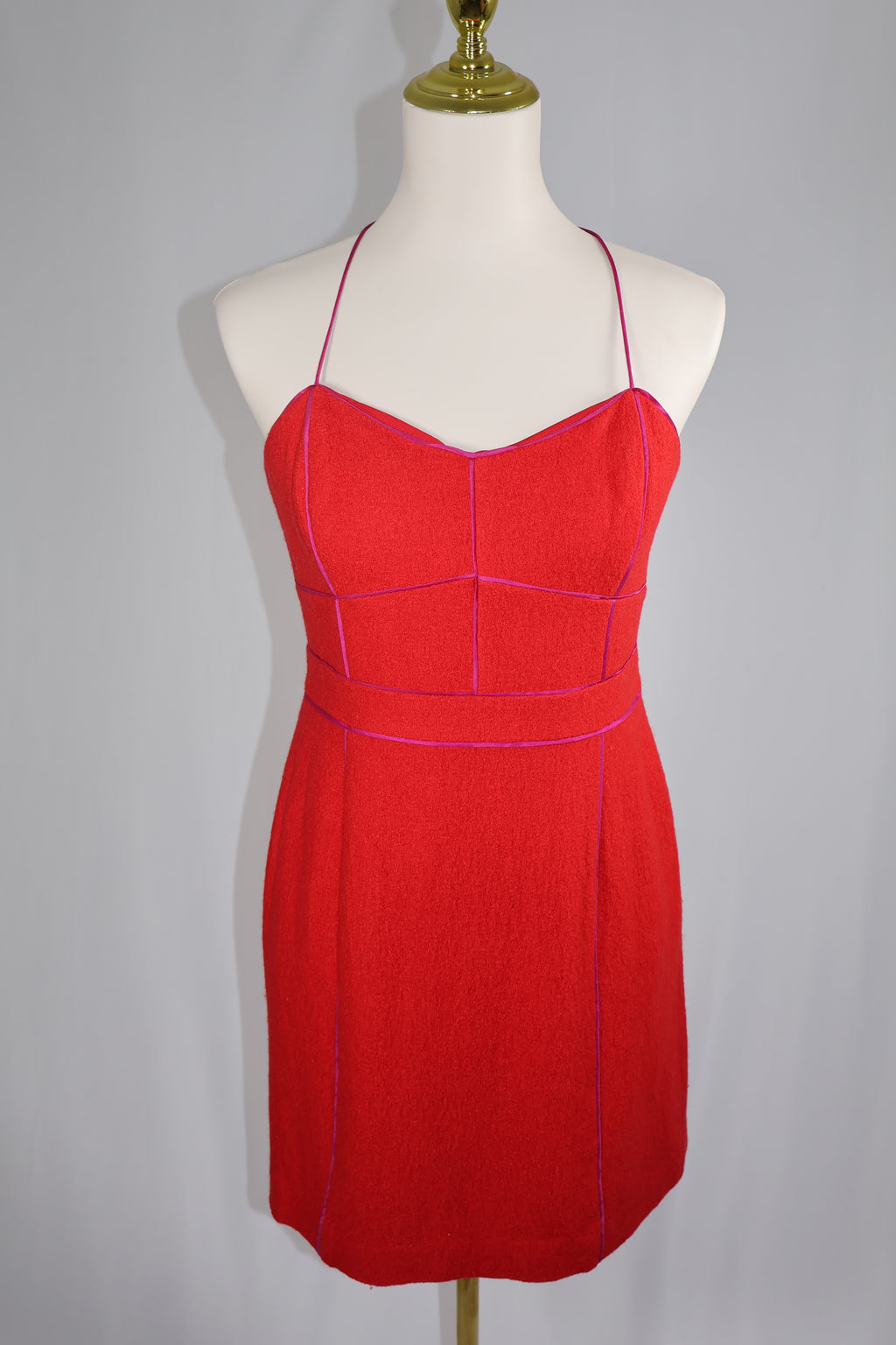 Banana Republic Wool blend Red Dress / Size 12 petite