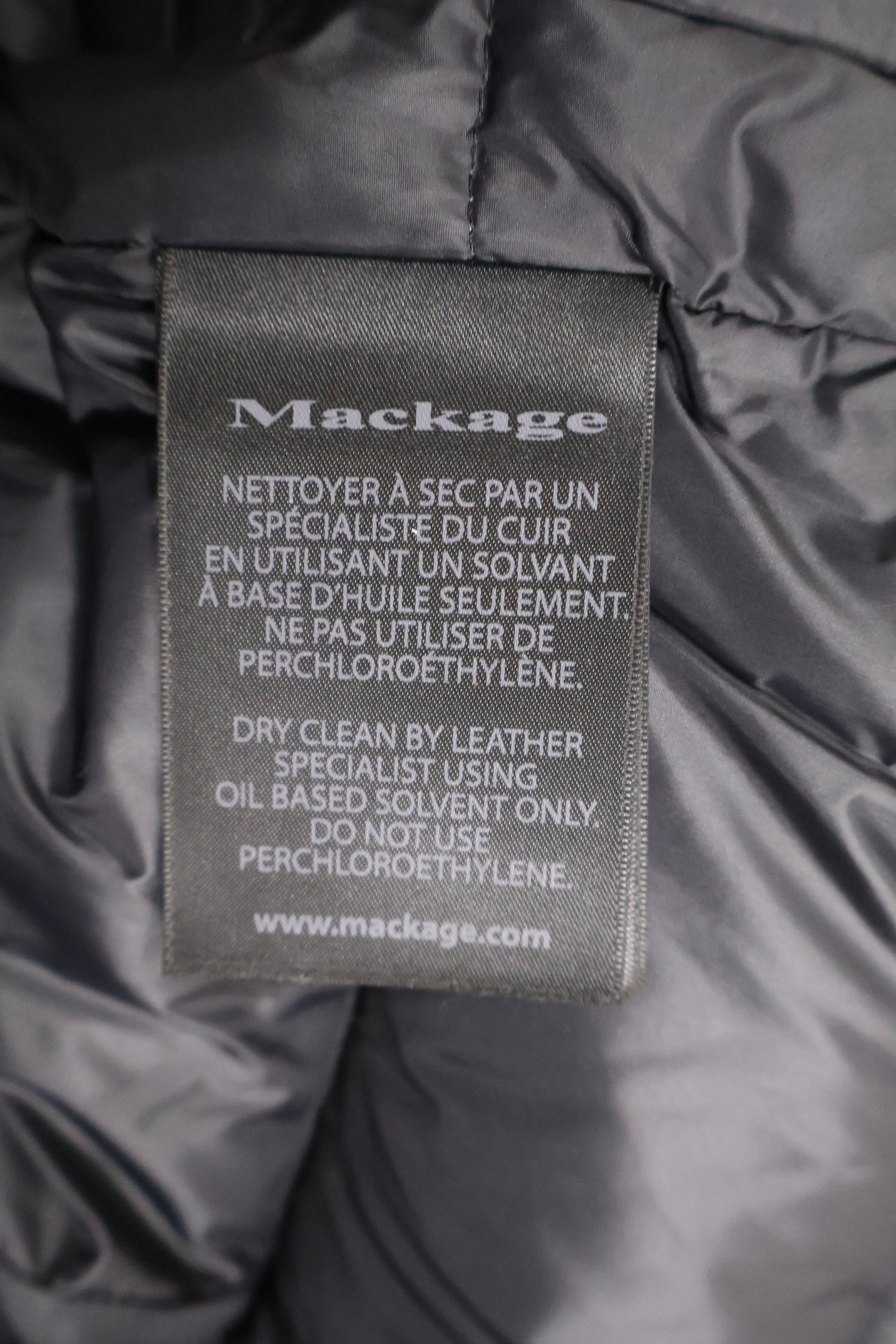 Mackage Fitted Winter Parka / Size XS