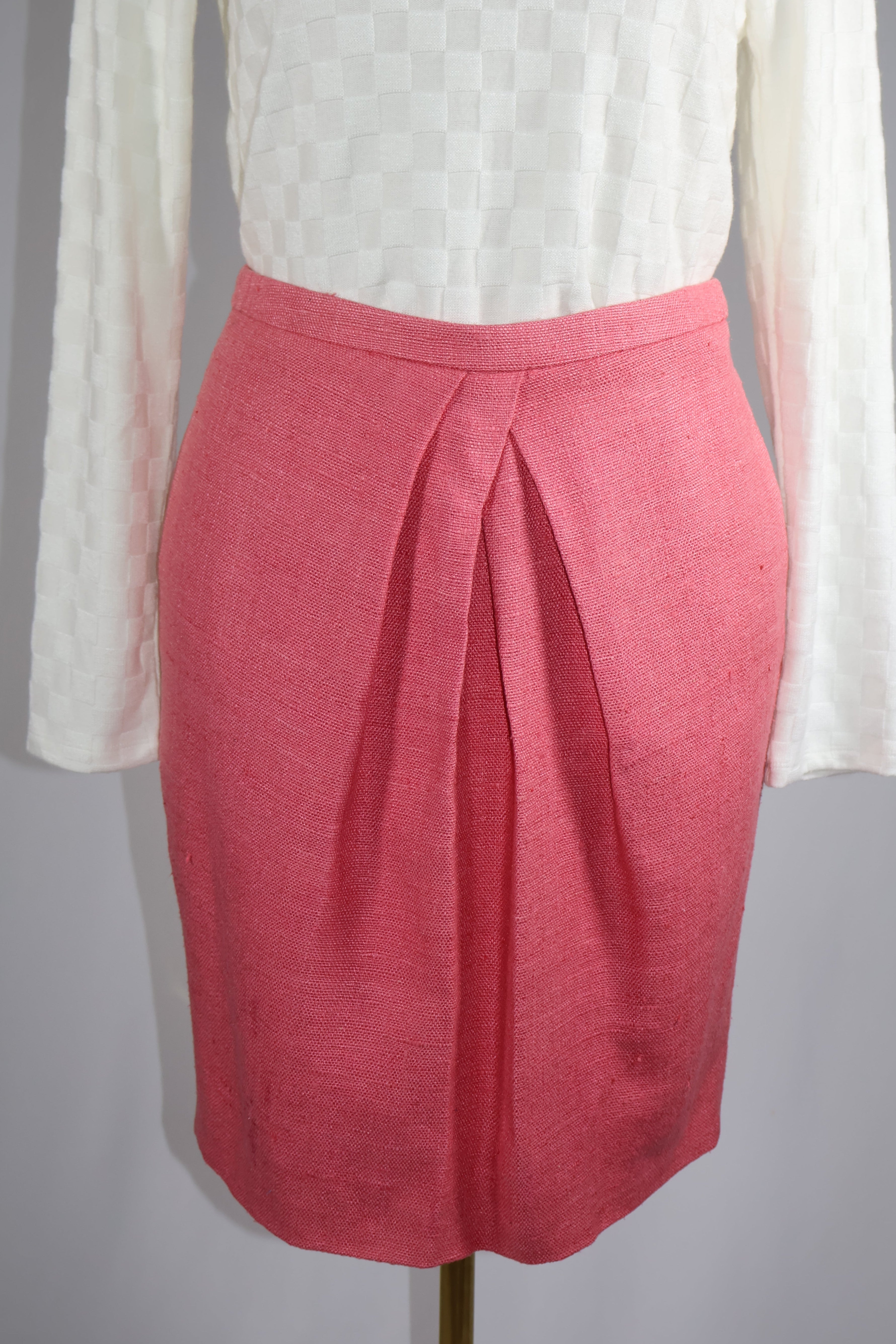 Vintage Gianni Versace Tailored Pencil skirt - Made In Italy / Size 42 / US 6