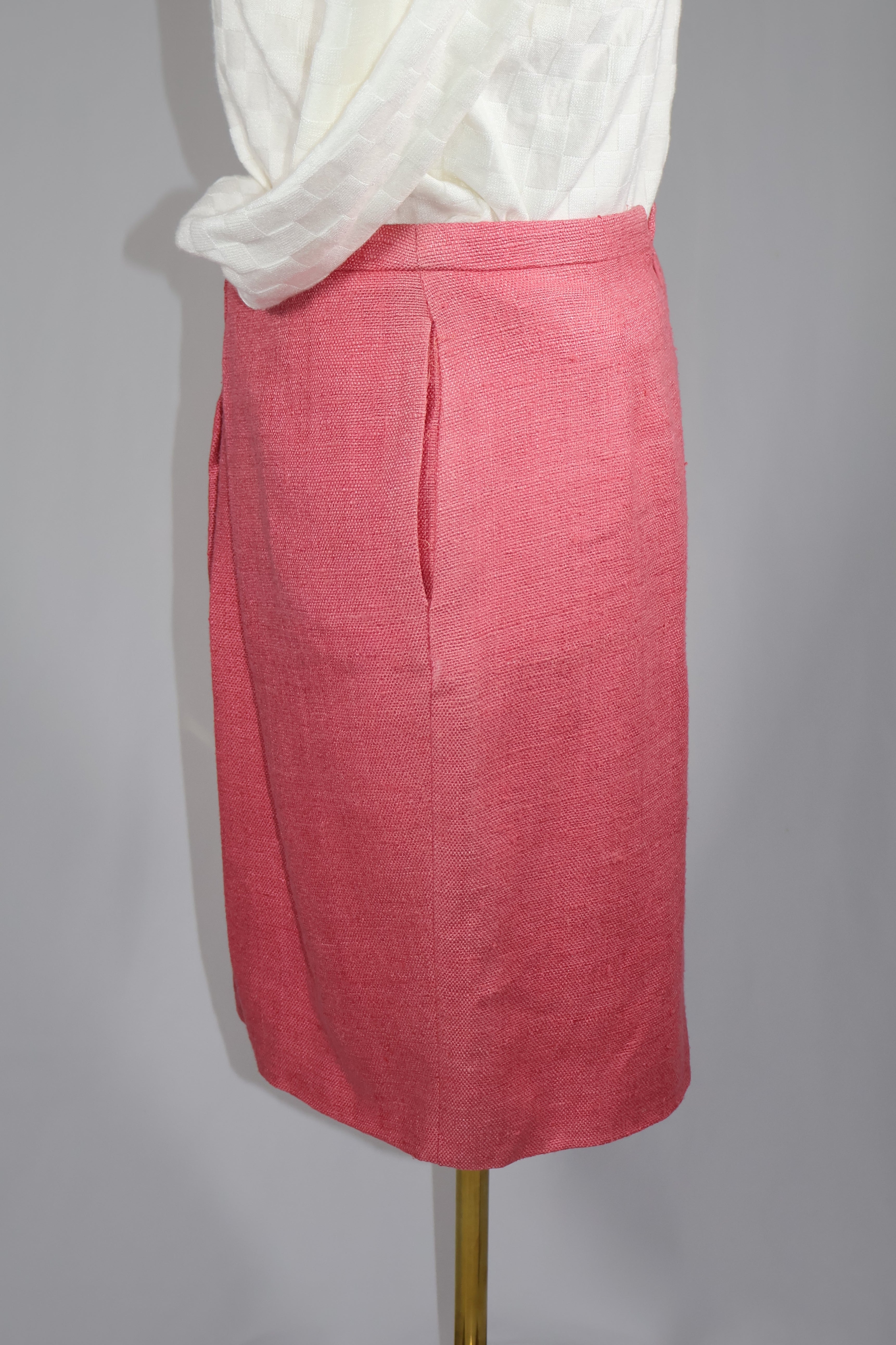 Vintage Gianni Versace Tailored Pencil skirt - Made In Italy / Size 42 / US 6