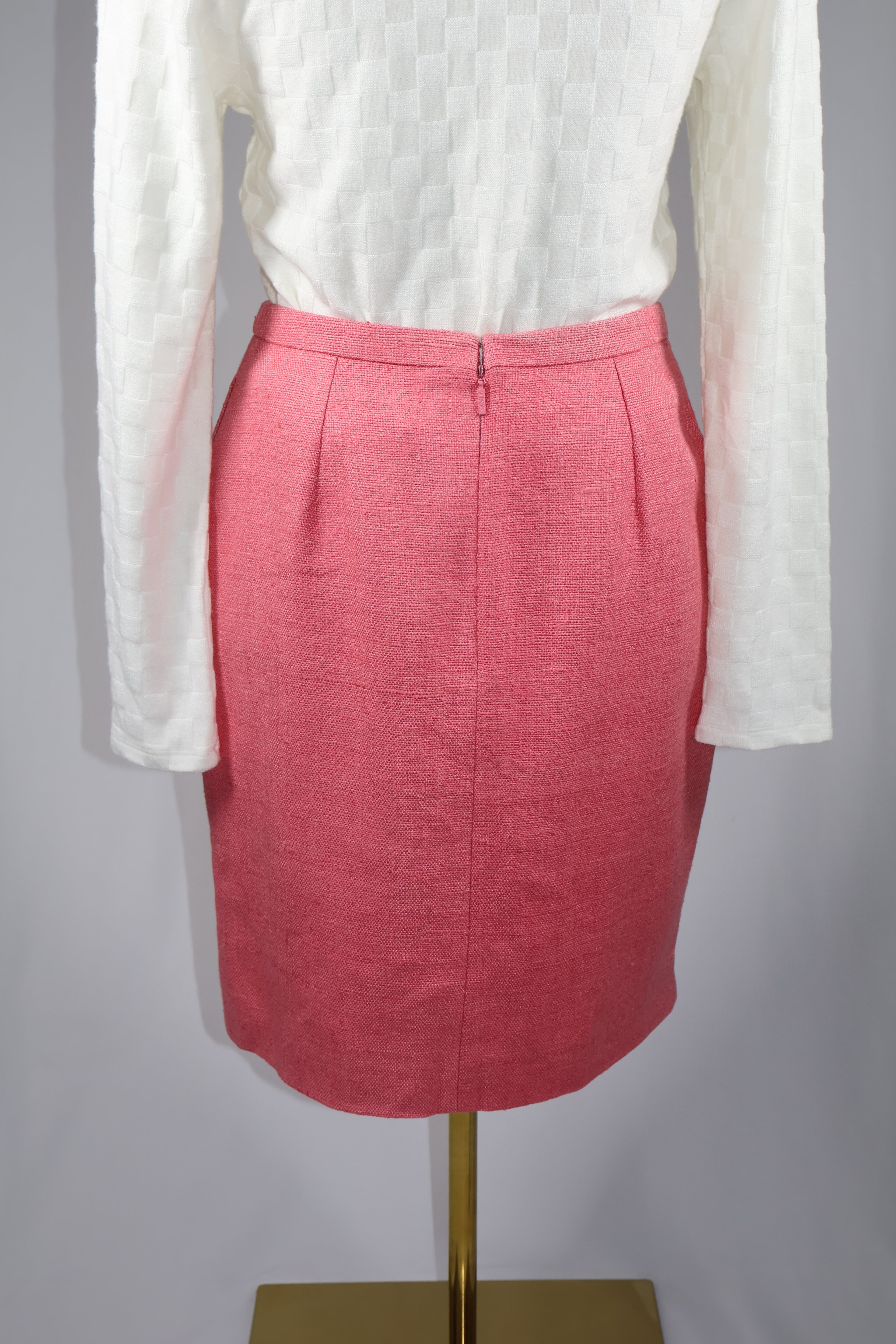 Vintage Gianni Versace Tailored Pencil skirt - Made In Italy / Size 42 / US 6