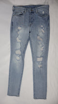 H&M Skinny Distressed Denim Jean / Size 28