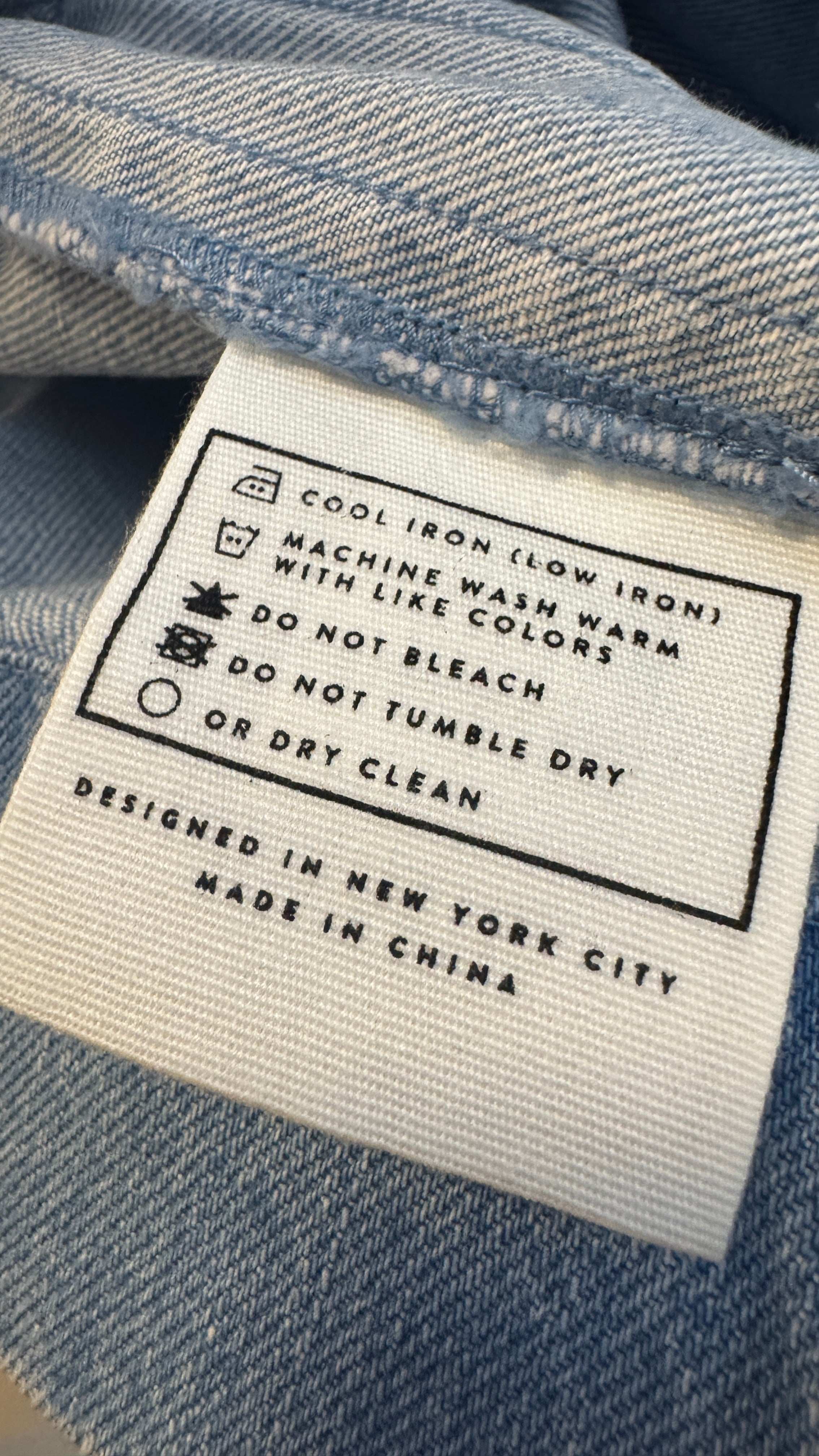 AYR Blue Denim Short Sleeve Kimono / Size 2