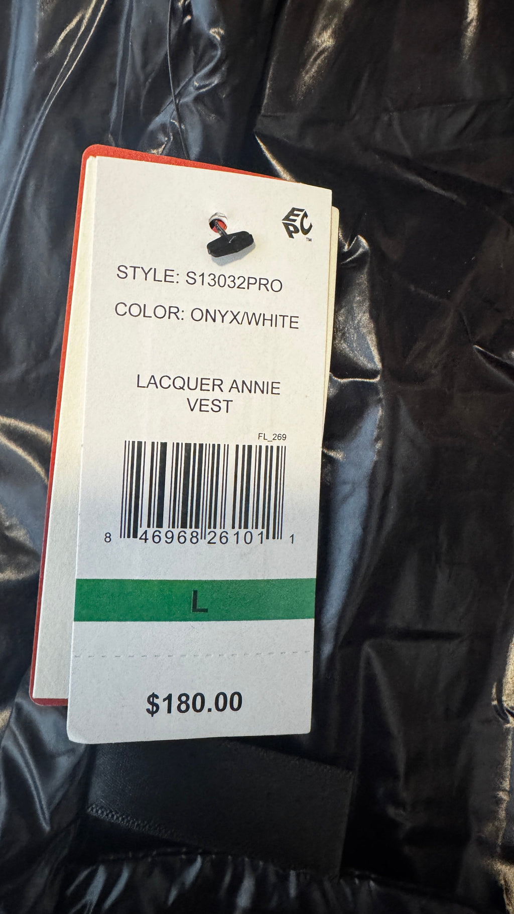 S13 Annie Faux Sherpa Puffer Vest | Size L