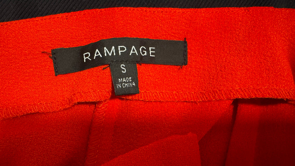 Rampage High-Waisted Sailor Button Trousers (Y2K) / Size S