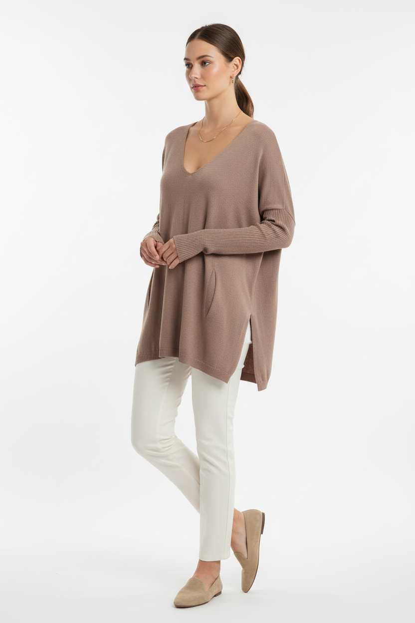 Babaton Oversized Sweater Model Shot