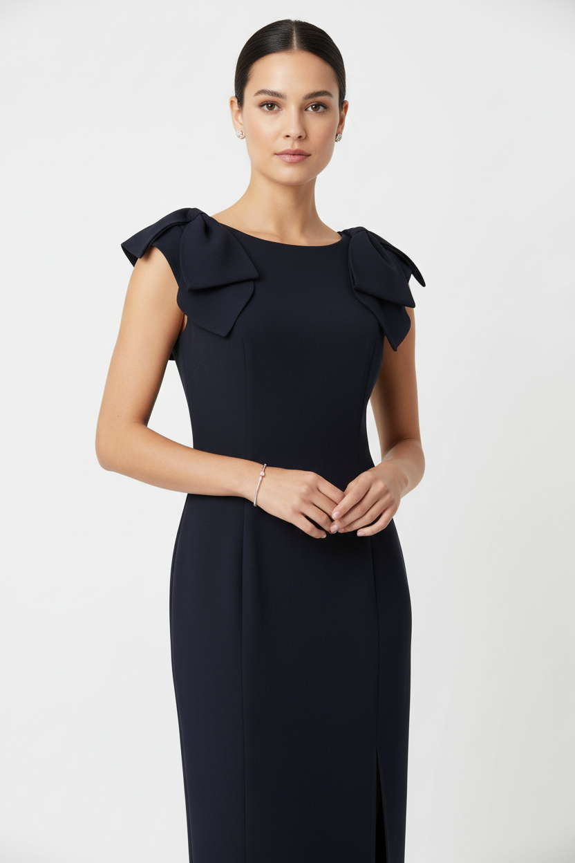 Shoshanna Midnight Dress Model Shot