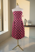 Trina Turk Geometric Dress in matching setting