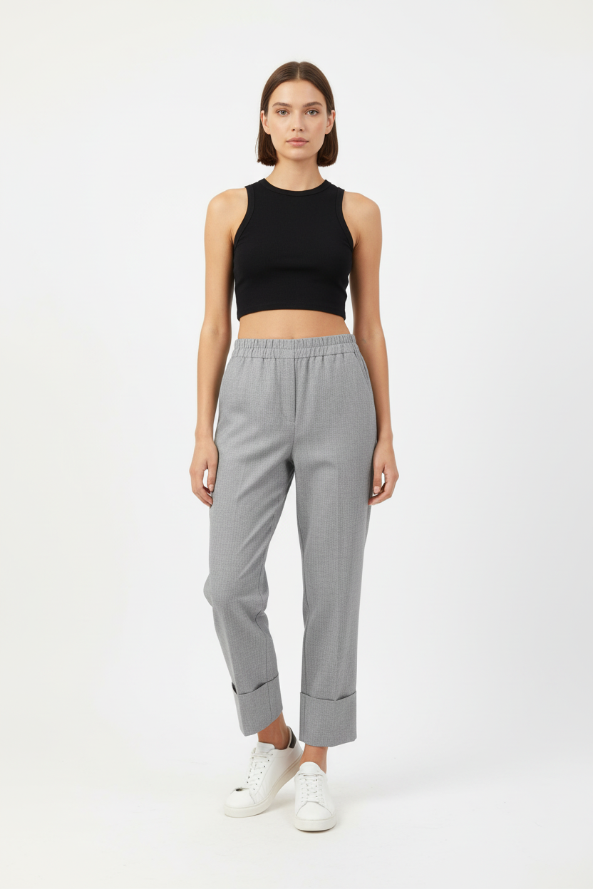 Zara Trouser Pants Model Shot